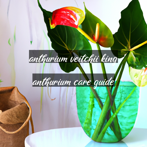 anthurium veitchii king anthurium care guide