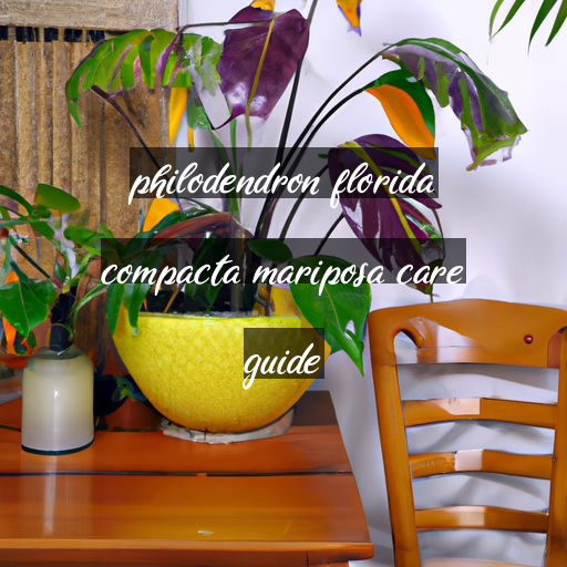 philodendron florida compacta mariposa care guide