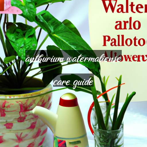 anthurium watermaliense care guide